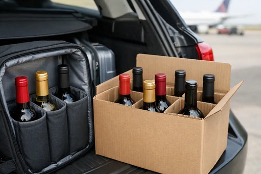 How to Transport Wine Bottles Upright