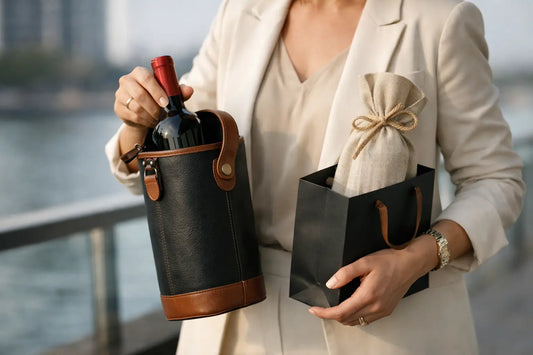 How to Carry Wine Elegantly