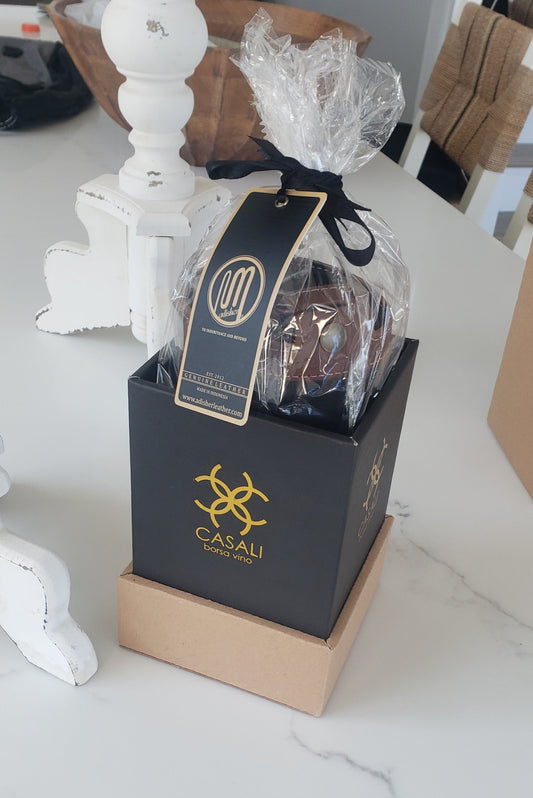 Casali corporate wine gift box packed