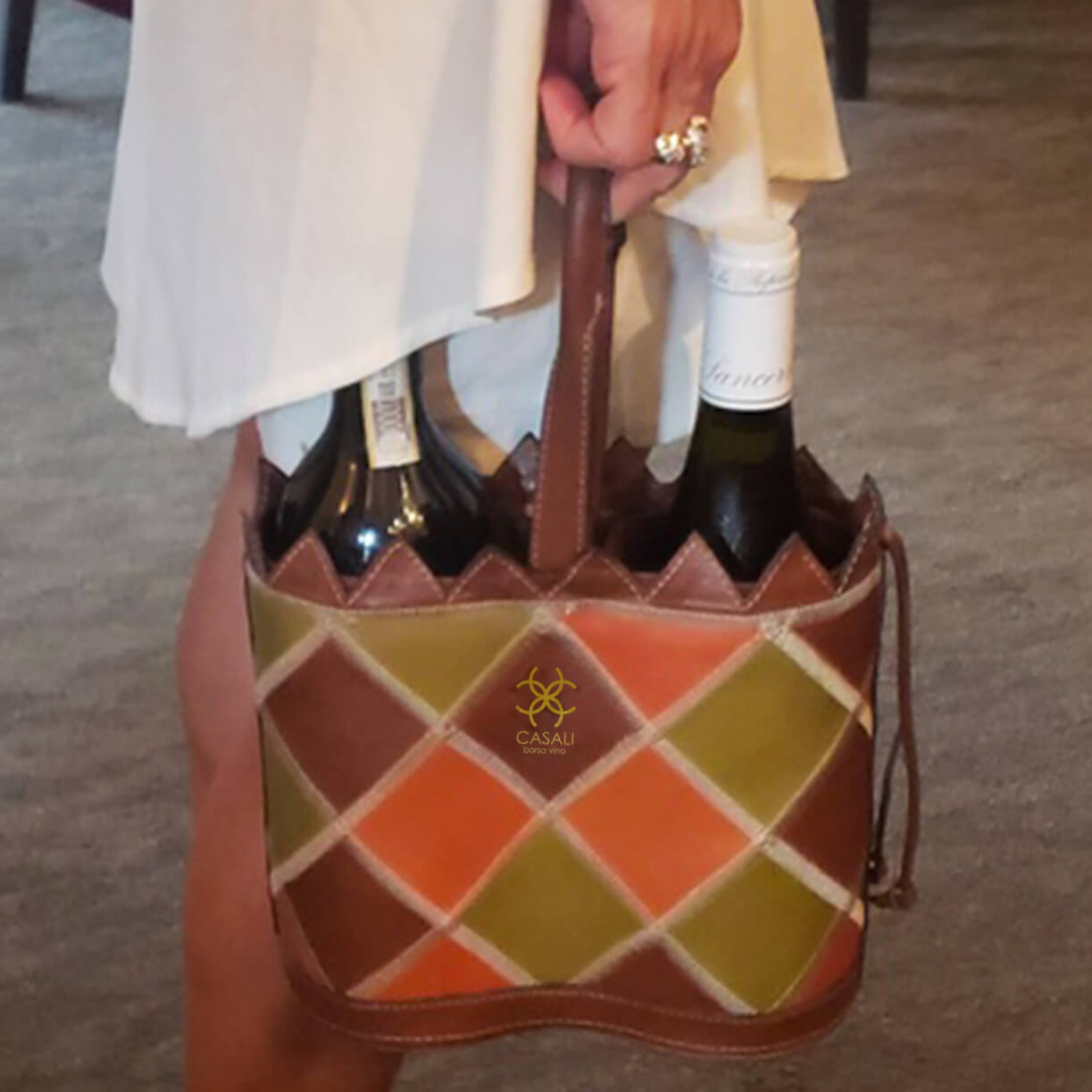 Sonoma Duo Wine tote